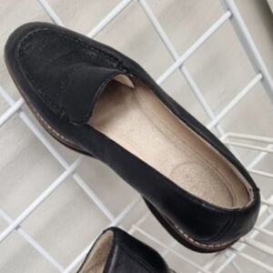 COLE HAHN Elegant Black Leather Loafers for Women